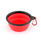Collapsible dog bowl for food and drink